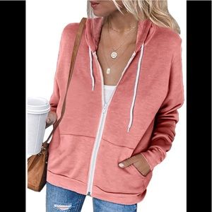🆕 Long Sleeve Zip Up Active Hoodie